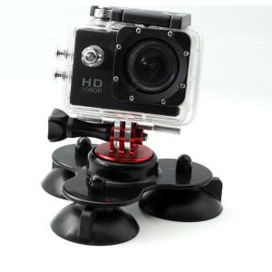 China GoPro CNCねじが付いている取り外し可能な車の吸引のコップのアダプターの窓ガラスの三脚はのためのプロ英雄4 3+ 3 2 1に行きます wholesale