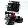 GoPro CNCねじが付いている取り外し可能な車の吸引のコップのアダプターの窓ガラスの三脚はのためのプロ英雄4 3+ 3 2 1に行きます