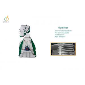 Low Noise Fish Feed Hammer Mill Machine