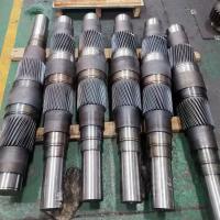 China AISI 8620 Steel Transmission Double Helical Gear Shaft For Sludge Pump on sale
