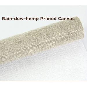 Acid Free 480gsm Art Medium Texture Rain Dew Linen Primed Canvas For Oil Painting