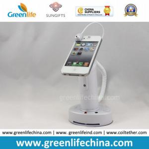 Hot Sale White Security Mobile Display Stand System W/Alarm