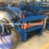 Double Deck Tile Roofing Sheet Corrugated Roll Forming Machine Hydraulic Motor