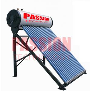 China 250L Compact Pressurized Evacuated Tube Integrated Solar Water Heater for Home supplier