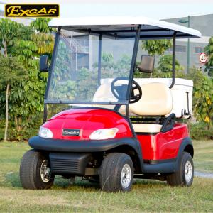 China 2 Seat Mini Gold Club Electric Multi Passenger Golf Carts With Trojan Battery supplier