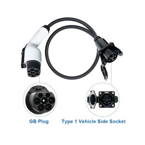 China 90% EV Type1 Type2 GB/T アダプター 32A 1Phase 3 Phase Schuko 電動自動車充電用 supplier