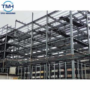 China High Rise H Beam Pre Engineered Steel Building For Car Parking Lot supplier