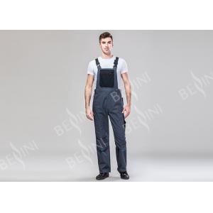 China Breathable Heavy Duty Bib Overalls , Mens Work Bibs For Adults Anti UV supplier