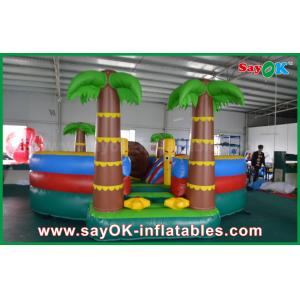 Bank Transfer Payment Accepted for Inflatable Bouncer Slide with Pool and Coconut Tree