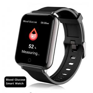 Digital Non Invasive Blood Sugar Glucose Meter Monitor Wrist Smartwatch