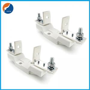 Low Voltage Square Ceramic Blade Fuses Base Fuse Holder For NH00 NT00 Fuse Link