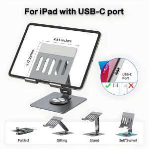 China Originneo 360° Rotatable 7-in-1 Tablet Stand with USB C Hub Docking Station PR100B wholesale