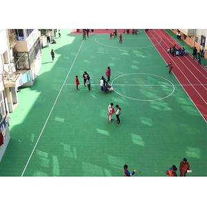 China Multifunctional School Playground Flooring High Strength PP Many Colors supplier