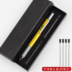 Multi-Functional Six In 1 Tool Pen Climbing Buckle  Screwdriver Stylus Pen Gradienter