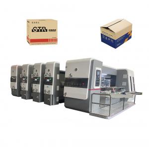 China 220v 2800mm Model Flexo Printing Slotting Die Cutting Machine Three Color Ink supplier