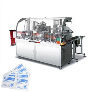 Máquina de empacotamento molhada 120-160bags/Minute das limpezas da almofada da preparação do álcool