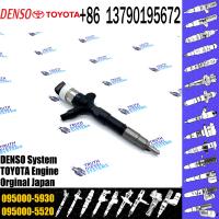 China Diesel fuel injector 095000-7760 095000-5930 095000-5931 095000-5660 23670-09060 23670-09061 for TOYOTA VIGO 2KD-HILUX/- on sale