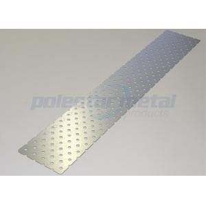 600mm Overall Length Zinc Plated Steel Stripping Flat Metal Brackets