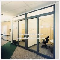 puerta de cristal moderada clara de 3-19m m para construir y los muebles de oficinas