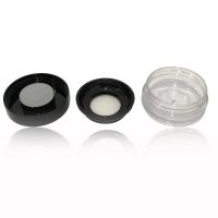 China Round ABS / PP Empty Loose Powder Case Private LOGO Lightweight on sale