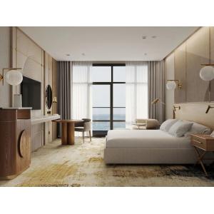 Sistemas de los muebles del dormitorio del hotel para los muebles de madera sólidos de cinco estrellas del dormitorio de las habitaciones
