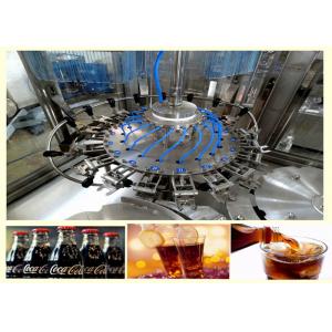 China Durable Carbonated Soft Drink Filling And Sealing Machine 2450 * 1800 * 2200 mm supplier