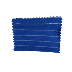 China Antistatic Cotton Knitted Fabric ESD Safe Materials 26S/1 Yarn Count ESD T Shirt Fabric supplier