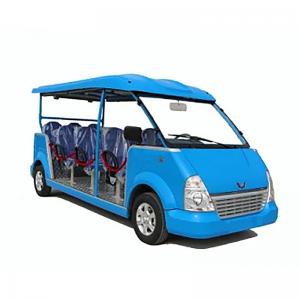 China Powerful Motor 18 Seats Electric Passenger Bus For Sightseeing Expeditions supplier