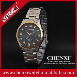 Fashion Wholesale Leisure Wristwatches Man Gold Vampire's Diary Stainless Steel Watches