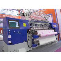 China Multi Needle Quilting Bed Sheet Making Machine With Border Trimming on sale