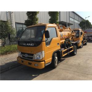 China Forland 4x2 5000L Tanker Truck Trailer 2 Axles 5m3 Sewage Suction Truck supplier