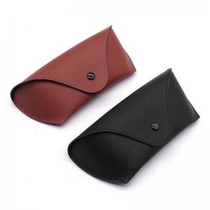 China Portable PU Leather Sunglasses Carrying Case Eyeglasses Case Pouch Protective supplier