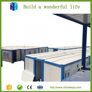 steel framed mobile living house offshore container prefabricated for sale