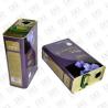 China DADI 3L Rectangular Food Oil Can Empty Tin Metal Tin Can with Spout Lid Durable Tinplate wholesale