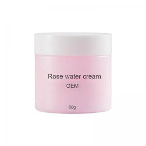 Refreshing Rose 60ml Moisturizer Facial Cream For Oily Skin Female