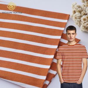 175cm Striped Material Fabric 100% Cotton Yarn Dyed Breathable Texture