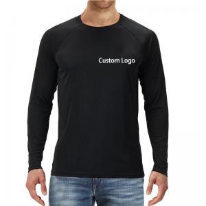 China OEM ODM Gender-Neutral Long Sleeve T-Shirt With Custom Logo And Quick Dry Fabric supplier