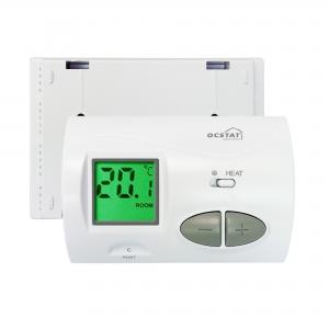 China White Omron Relay Wired Heated Floor Thermostat For Indoor Bedroom supplier