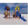 China LLDPE Children Plastic Playground Slide For Physical Fitness Anti Cracking wholesale