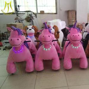 China Hansel amusement park games walking elelctric ride on animals for sale supplier