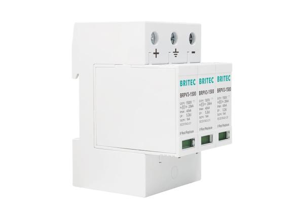1500V 40ka 3P Class II PV Surge Arrester For Solar Power System