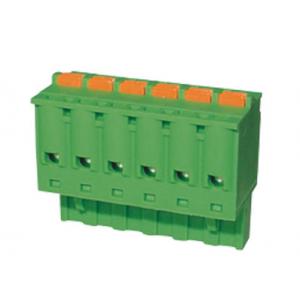 China RD235-5.08 Electrical PCB Spring Terminal Block 6 Pins For Wire Connecting supplier