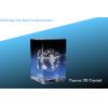 Taurus 3D Crystal/3d crystal cube/3d laser crystal rectangle/2d laser crystal cube