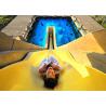 Beautiful High Speed Slide Tubes / Big Water Slides For Water Park Projects
