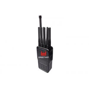 China Bluetooth WIFI WIMAX Cell Phone Signal Jammer 4g Palm - size For Government supplier