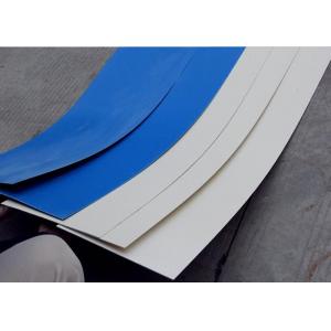 China 1.0 Meters Width Flat Plastic Roofing Sheets White Film Soft Waterproof Frosted Pvc Sheet supplier