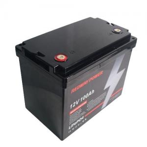 Solar Power Battery 12v Lifepo4 Battery 12v 100ah Lithium Ion Deep Cycle Battery