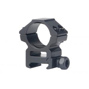 China 25.4mm Mount Tactical Scope Rings Black Color Easy Installation For Hunting supplier