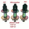 China Front 32H Mtb Hub Thru Axle Hub 12 Speed Rear 148mm With 36t Turnstile Aluminum Alloy wholesale