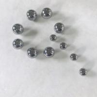 China 7.5mm 0.295275 Forged Grinding Steel Balls , HRc20 Solid Steel Bearing Ball on sale
